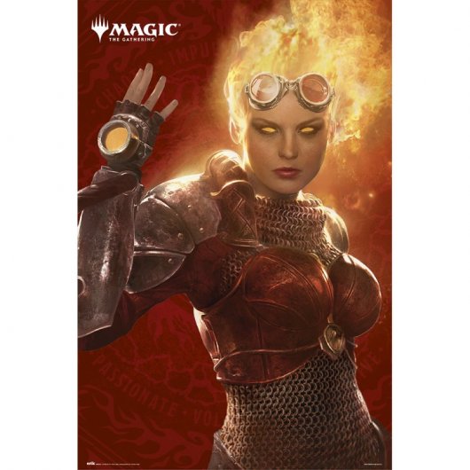 Erik Maxi Póster Magic The Gathering Chandra 91.5x61cm