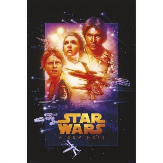Erik Maxi Póster Star Wars Una Nueva Esperanza Edición Especial 91.5x61cm