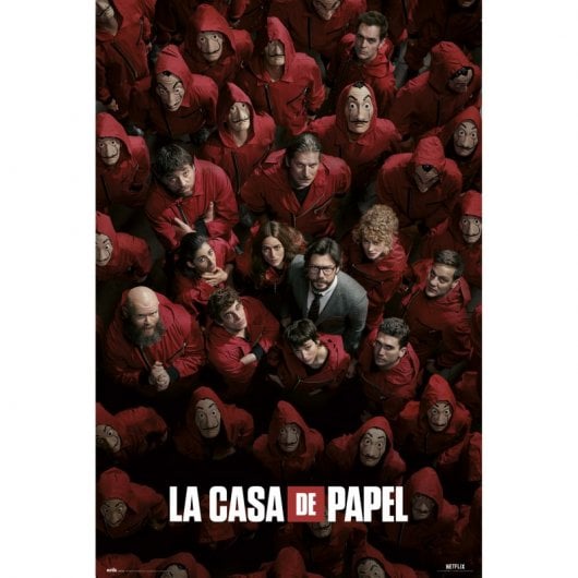 Erik Maxi Poster La Casa De Papel Guerra 91,5x61 cm