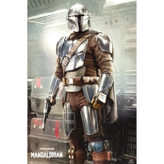 Erik Maxi Póster Star Wars The Mandalorian Este es el Camino 91.5x61 cm