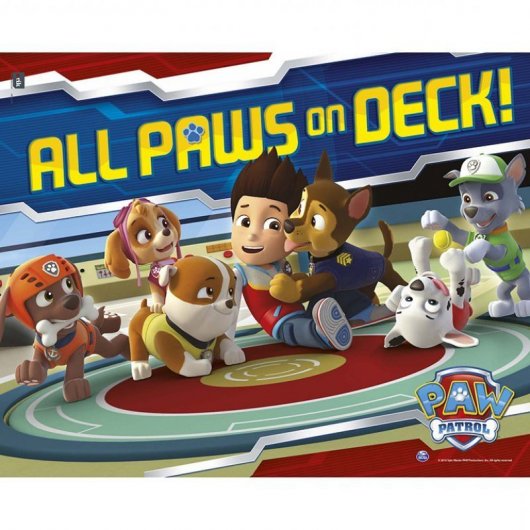 Erik Mini Póster Patrulla Canina: Todas Las Patas En Cubierta 50x40 cm