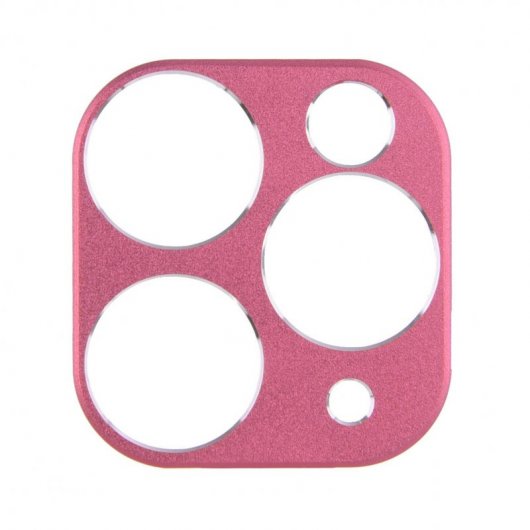 Protector de Cámara Metálico Rosa para iPhone 11 Pro