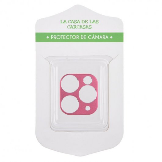 Protector de Cámara Metálico Rosa para iPhone 11 Pro