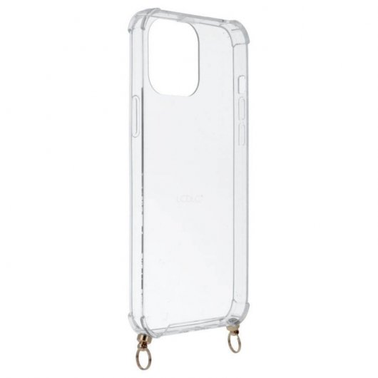 Capa Transparente com Pingente para iPhone 13 Pro Max