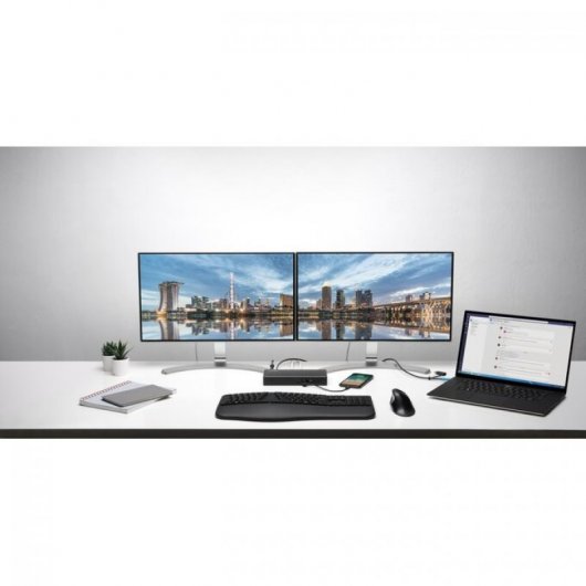 Kensington SD4780P Replicador de Puertos USB-C/USB 3.0 Dual 4K