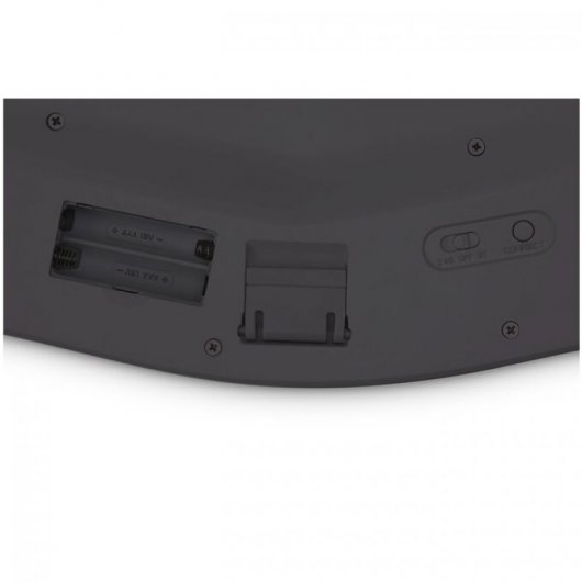 Kensington Pro Fit Ergo Conjunto de Ratón y Teclado Inalámbricos Negro