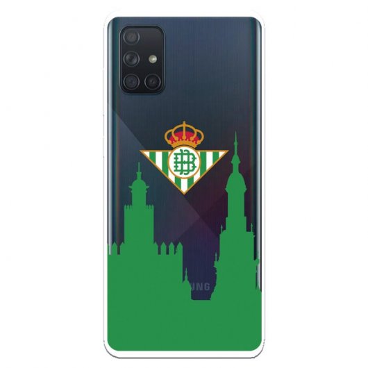 Funda Escudo Betis Ciudad Licencia Oficial Real Betis Balompié para Samsung Galaxy A71