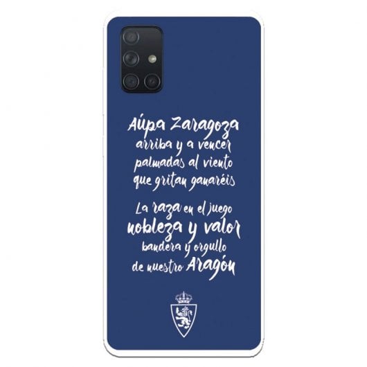 Funda Aupa Zaragoza Licencia Oficial Real Zaragoza para Samsung Galaxy A71