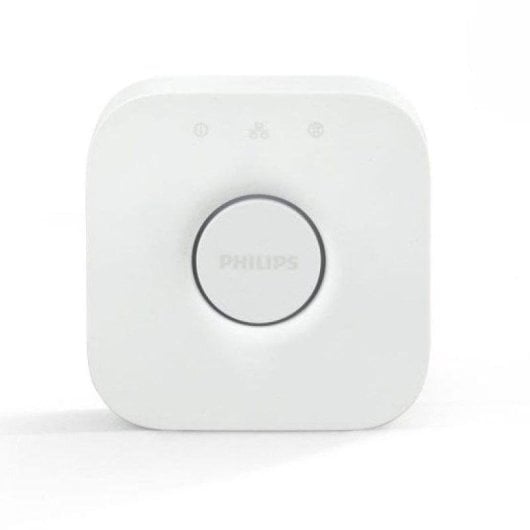 Centrale Domotique Philips Hue Bridge ZigBee/WiFi/Matter avec Contrôle vocal Alexa/Google