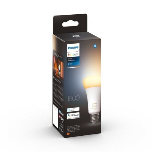 Philips Hue White Ambiance Ampoule LED Intelligente 13W E27 Lumière Blanche Chaude à Froide