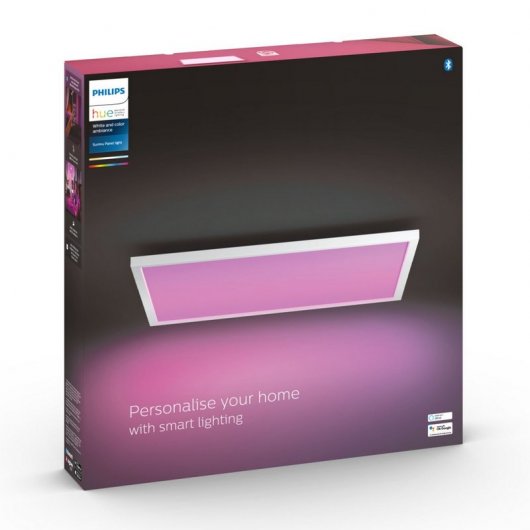 Philips Hue Surimu Painel de Teto LED Inteligente Quadrado 60W RGB