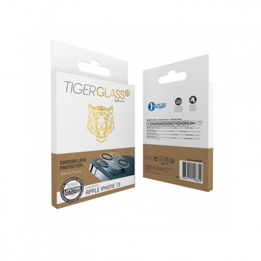 Protecteur de caméra en verre trempé Muvit Tiger pour iPhone 13