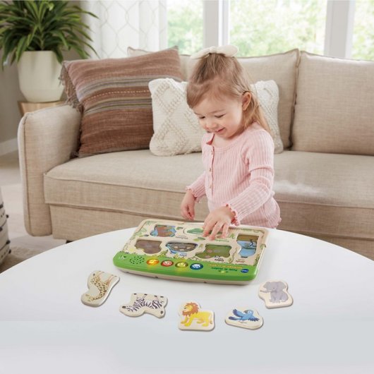 VTech Puzzle en bois Animaux de la jungle