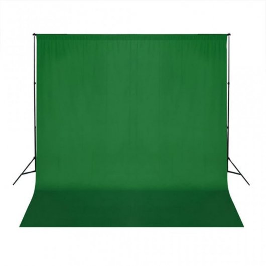 vidaXL Kit de Estudio Fotográfico con Lámparas + Sombrillas + Fondos + Reflector