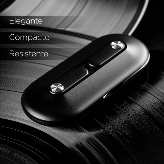 Mobile Tech Leaf Auriculares Sem Fios com Microfone Pretos