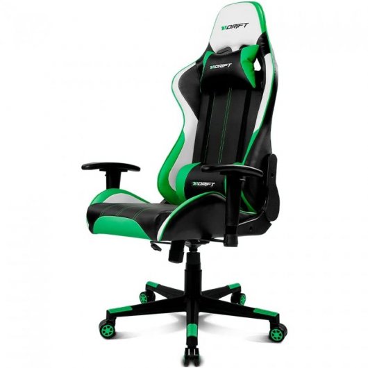 Sedia da gioco Drift DR175 Verde Nero/Verde