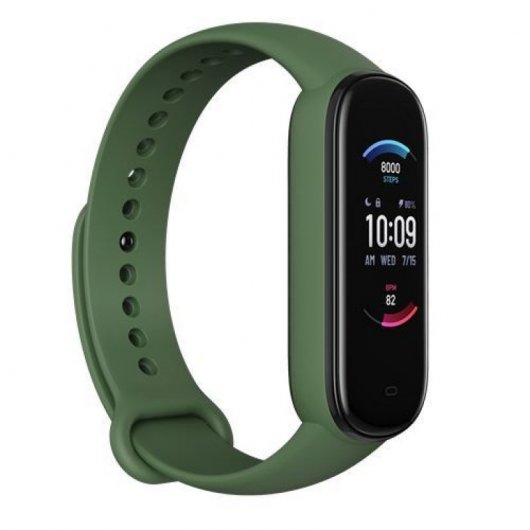 Amazfit Band 5 Pulsera de Actividad Verde + Correa Negra
