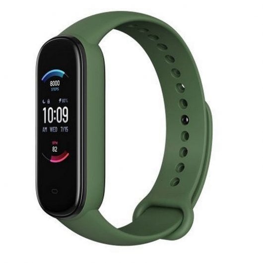 Amazfit Band 5 Pulsera de Actividad Verde + Correa Negra