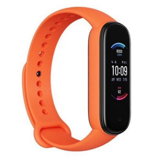 Amazfit Band 5 Pulsera de Actividad Naranja + Correa Negra