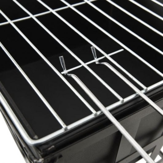 VidaXL Brasero y Barbacoa 2 en 1 Acero