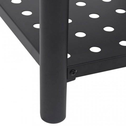 VidaXL Brasero avec Poker 54x54x55cm Acier