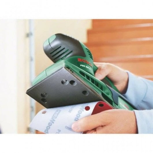 Bosch PSS200A Lijadora Orbital 200W + Maletín