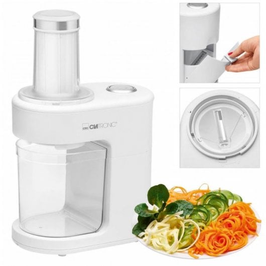 Clatronic ME 3673 Cortadora de Verduras 80W Blanco