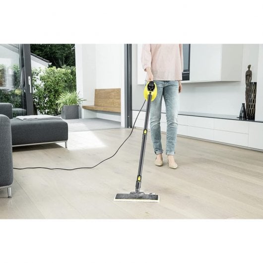 Karcher SC 1 EasyFix Limpiadora a Vapor 1200W + Kit de Limpieza de Suelos
