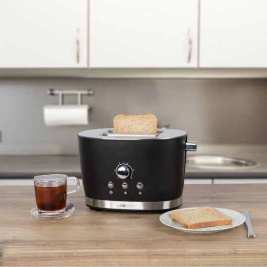 Clatronic TA 3690 Toaster 2 Scheiben 850 W Schwarz