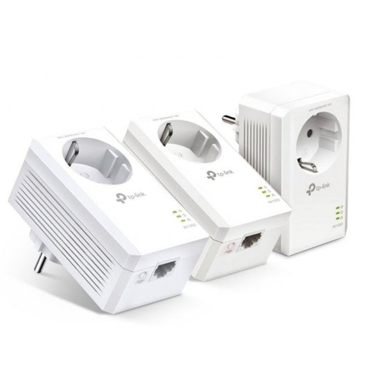 TP-Link Pack TL-PA7017P KIT Powerline Gigabit con Enchufe Incorporado + Unidad Adicional TL-PA7017P