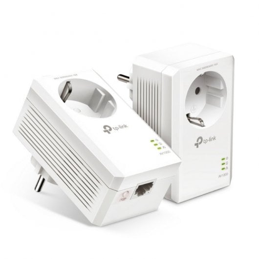 TP-Link Pack TL-PA7017P KIT Powerline Gigabit con Enchufe Incorporado + Unidad Adicional TL-PA7017P