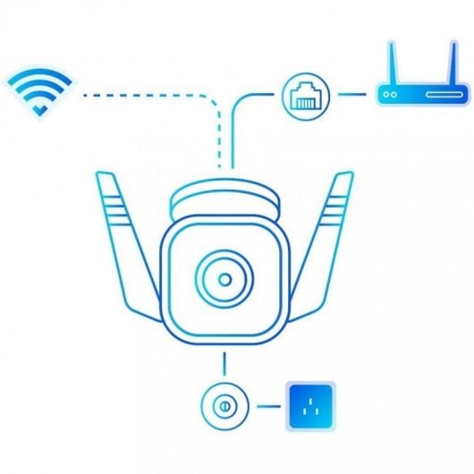 TP-Link Pack Tapo C310 Câmara de Segurança IP WiFi 1080p + Tapo L510E Lâmpada Inteligente LED Wi-Fi