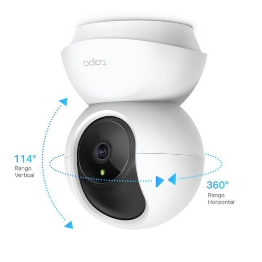 Telecamera di sicurezza IP Wi-Fi TP-Link Tapo C200 360° + lampadina LED intelligente Wi-Fi Tapo L510E