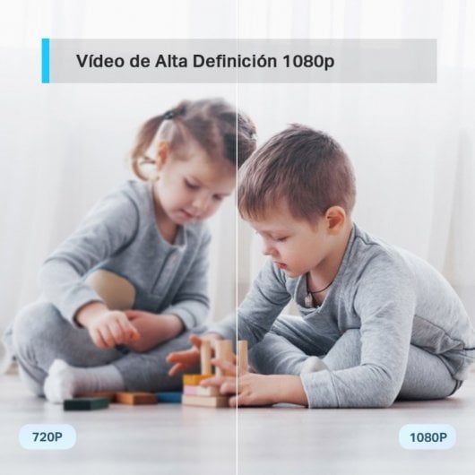 Telecamera di sicurezza IP Wi-Fi TP-Link Tapo C200 360° + lampadina LED intelligente Wi-Fi Tapo L510E