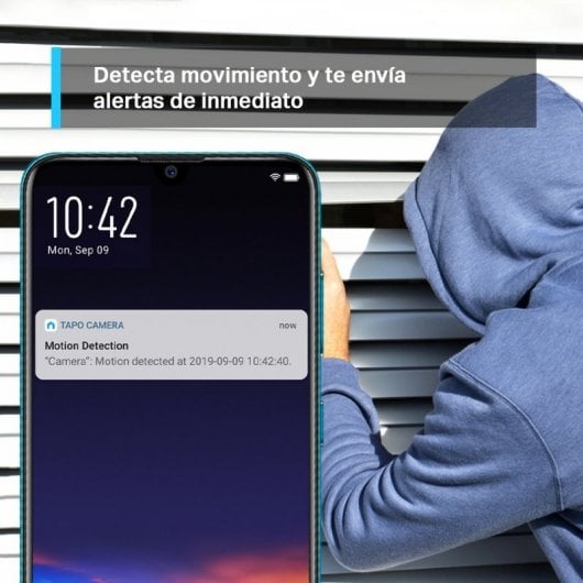 Telecamera di sicurezza IP Wi-Fi TP-Link Tapo C200 360° + lampadina LED intelligente Wi-Fi Tapo L510E