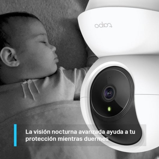 Telecamera di sicurezza IP Wi-Fi TP-Link Tapo C200 360° + lampadina LED intelligente Wi-Fi Tapo L510E