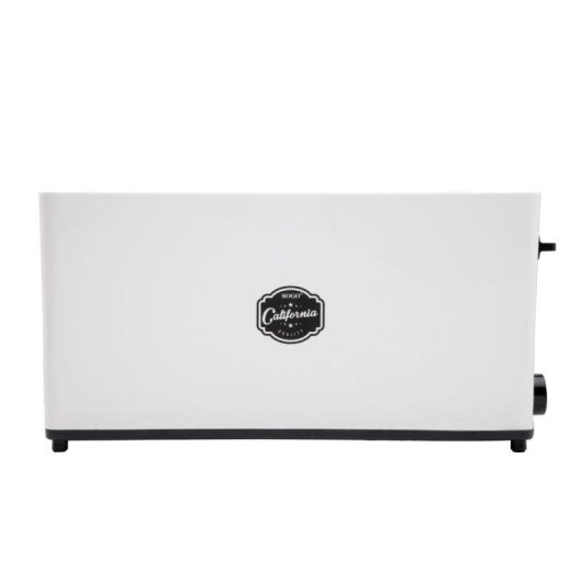 Grille-pain Sogo TOS-SS-5435 2 tranches 1 fente longue et large 900 W 5 niveaux de brunissement Decongelation Blanc