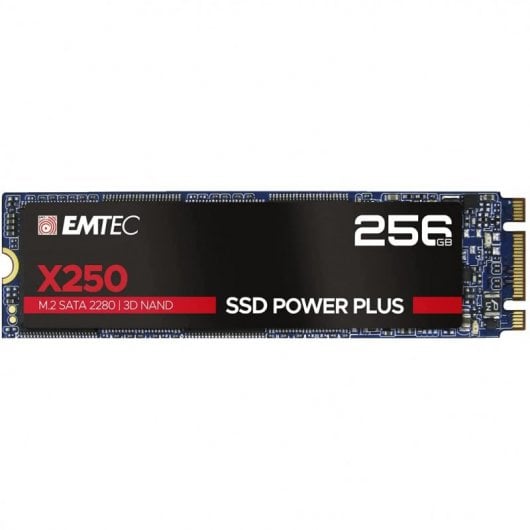 Emtec X250 M.2 256 Go Série ATA III 3D NAND