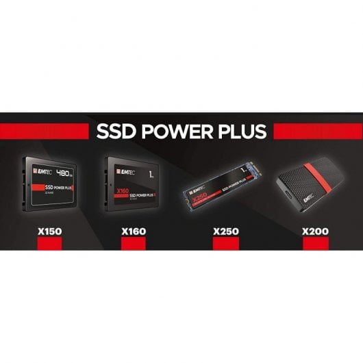 Emtec X250 M.2 256 Go Série ATA III 3D NAND