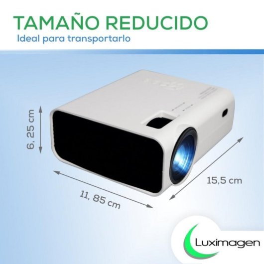 Luximagen UHD100 Proyector ANSI FullHD 6000 Lúmenes Blanco