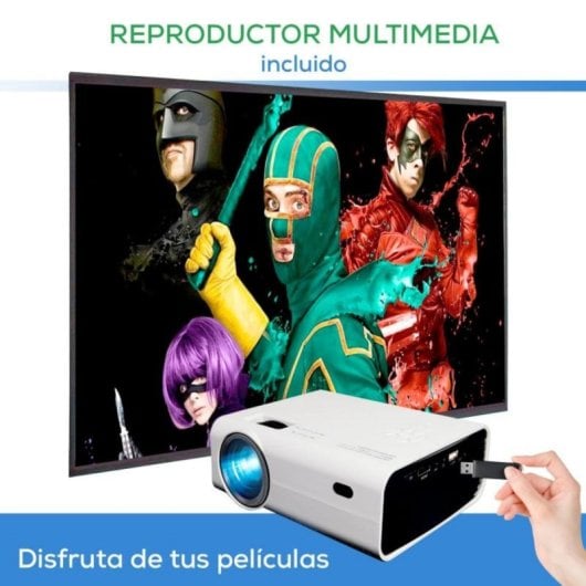 Luximagen UHD100 Proyector ANSI FullHD 6000 Lúmenes Blanco