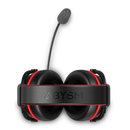 Cuffie da gioco Abysm Gaming AG700 Pro 7.1 Nero/Rosso