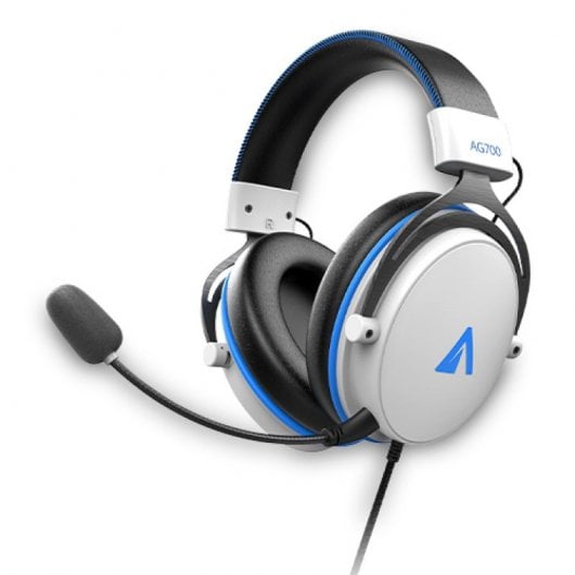 Cuffie da gioco Abysm Gaming AG700 Pro 7.1 Bianco/Blu