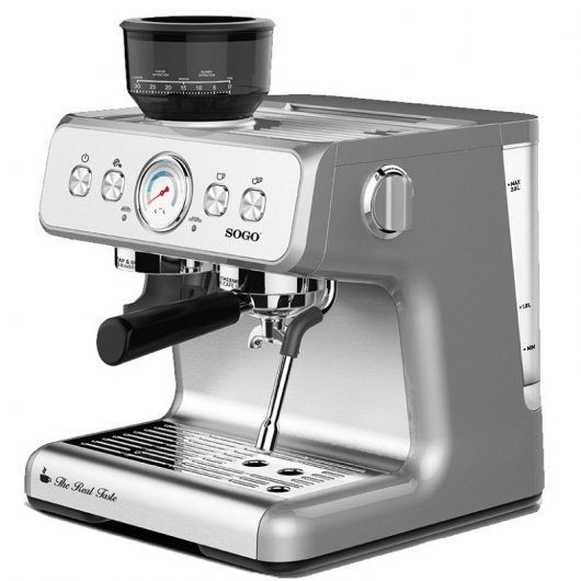 Sogo SS-5690 Cafetera Espresso con Molinillo