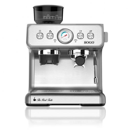 Sogo SS-5690 Cafetera Espresso con Molinillo
