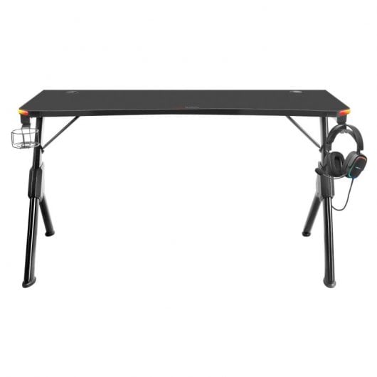 Mars Gaming MGD140 RGB Mesa Gaming 140x60cm Negra