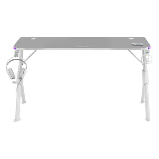 Mars Gaming MGD140 RGB Mesa Gaming 140x60cm Blanca
