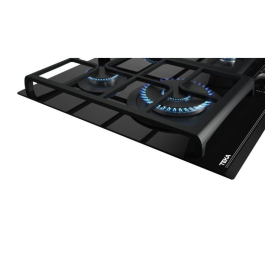 Gaskochfeld Teka GZC 64320 XBN 4 Zonen 60cm Schwarzglas