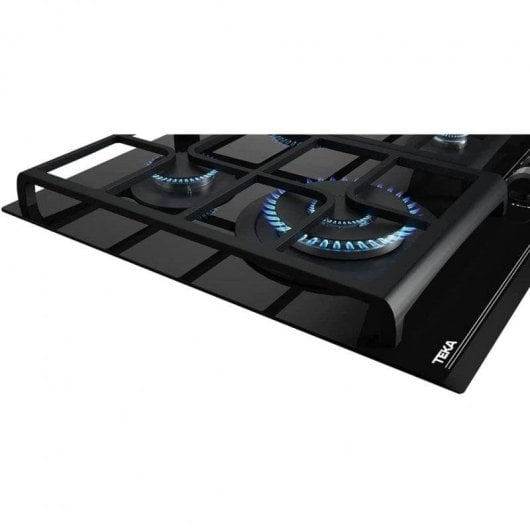 Gaskochfeld Teka GZC 64320 XBN 4 Zonen 60cm Schwarzglas