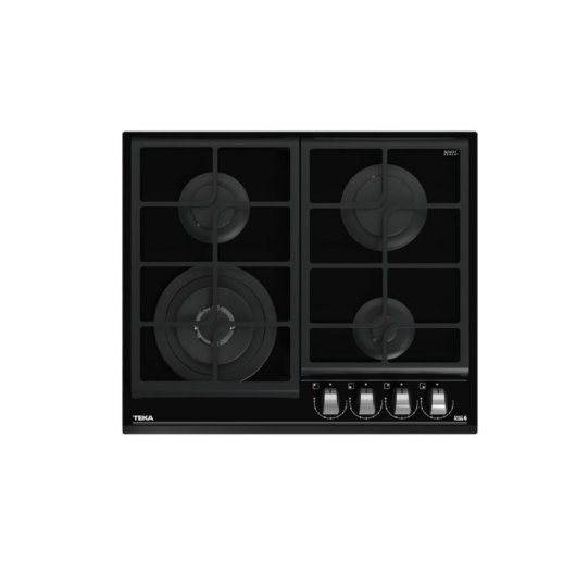 Gaskochfeld Teka GZC 64320 XBN 4 Zonen 60cm Schwarzglas